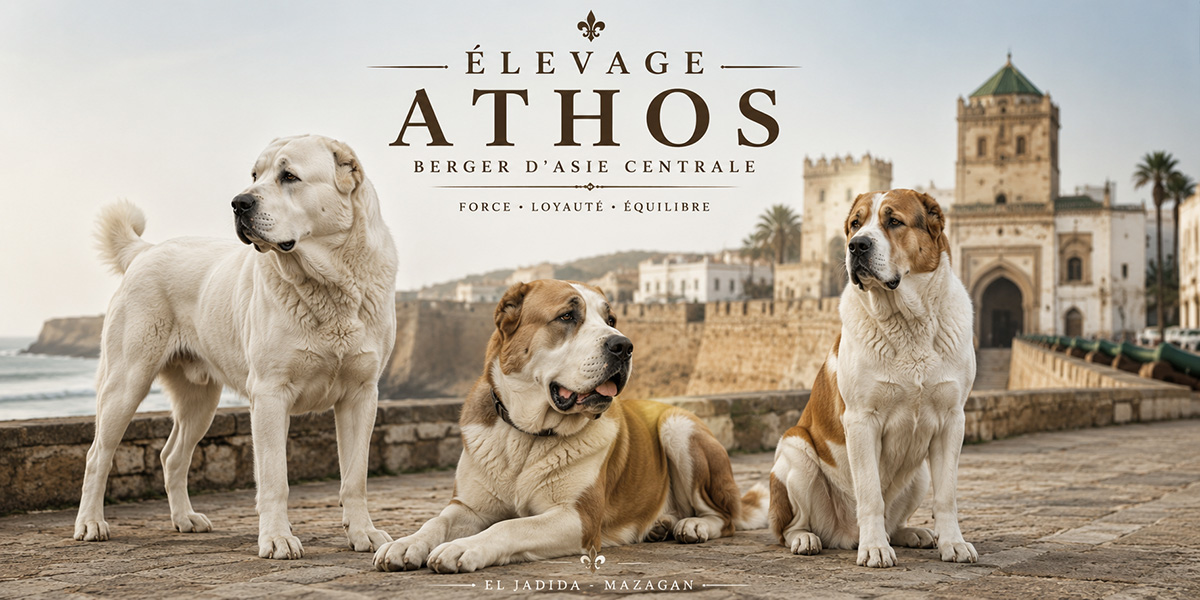 Élevage Canin Athos – Berger d’Asie Centrale (Alabai) à El Jadida